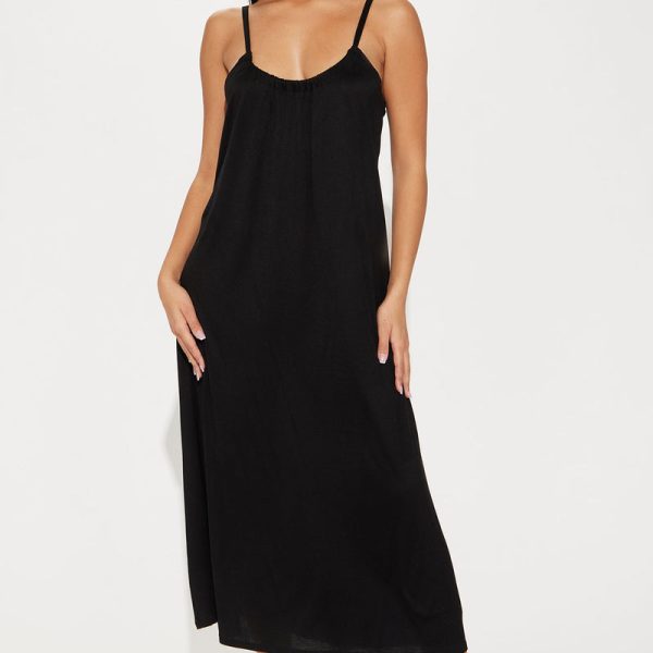 Baylee Midi Dress - Black
