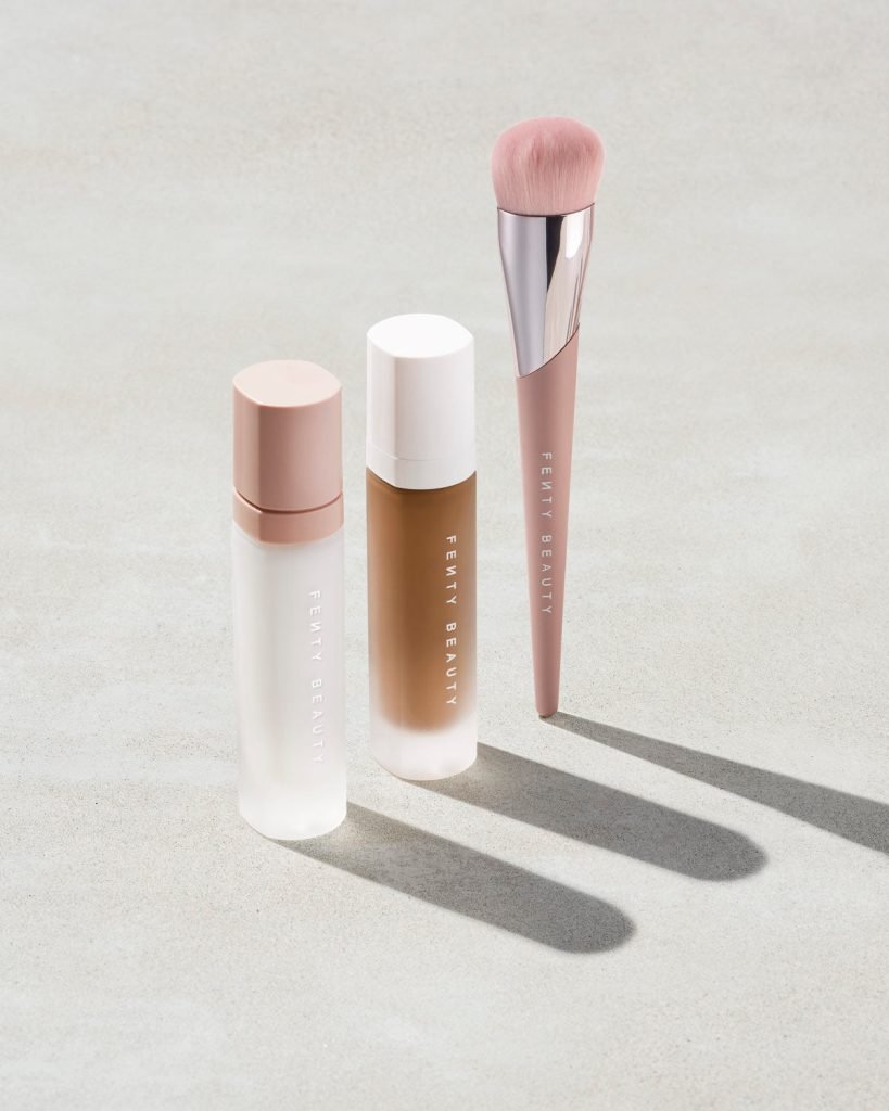 mattifying complexion essentials with brush