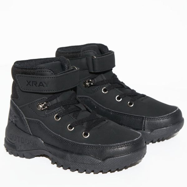 Mini Baller Boys Sneaker - Black