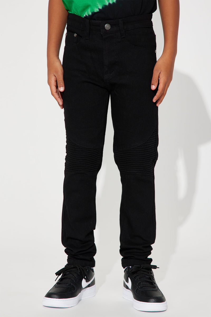 Mini Jay Moto Skinny Jeans - Black Mini Jay Moto Skinny Jeans - Black - Image 1