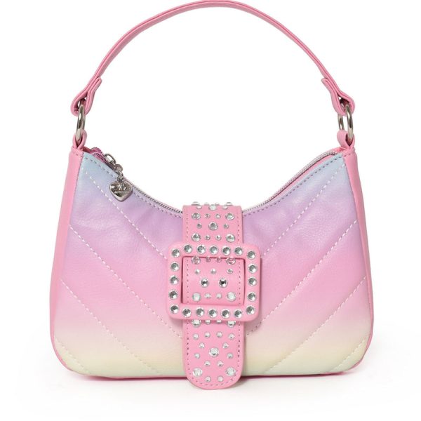 Mini Rainbow Ombre Crossbody Purse - Multi Color