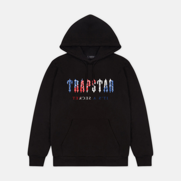 Trapstar Decoded Paisley Revolution Hoodie - Black