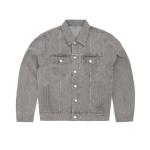 C-STAR DENIM TRUCKER JACKET [GREY] - Image 3