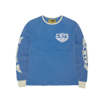 GASOLINA WAFFLE LONGSLEEVE [BLUE] - Image 2