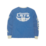 GASOLINA WAFFLE LONGSLEEVE [BLUE] - Image 3