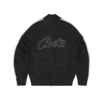 KNIT ZIP UP FLEECE [BLACK]